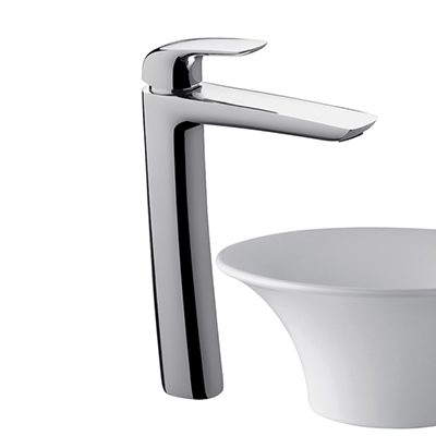 Monocomando alto para lavatorio Vessel CUPC